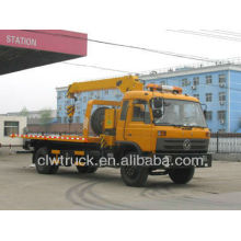 Dongfeng 153 4x2 Wrecker Truck With Crane, dongfeng crane tow truck